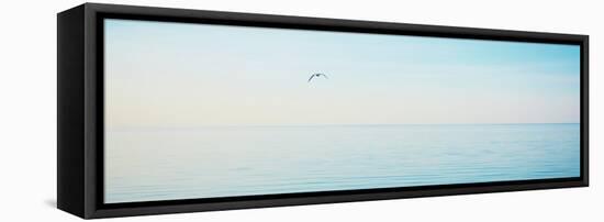 Beachscape Panorama XII-James McLoughlin-Framed Premier Image Canvas