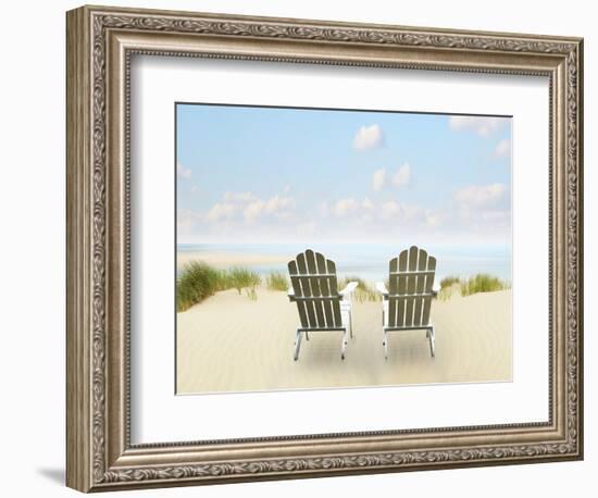 Beachscape Photo I-James McLoughlin-Framed Photographic Print