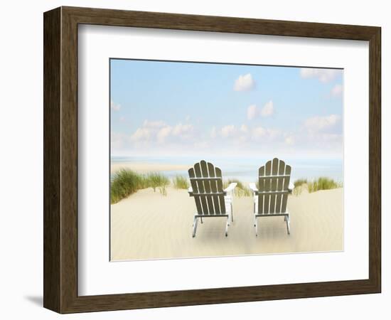 Beachscape Photo I-James McLoughlin-Framed Photographic Print