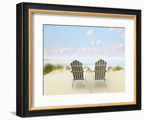 Beachscape Photo I-James McLoughlin-Framed Photographic Print