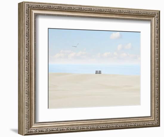 Beachscape Photo II-James McLoughlin-Framed Photographic Print