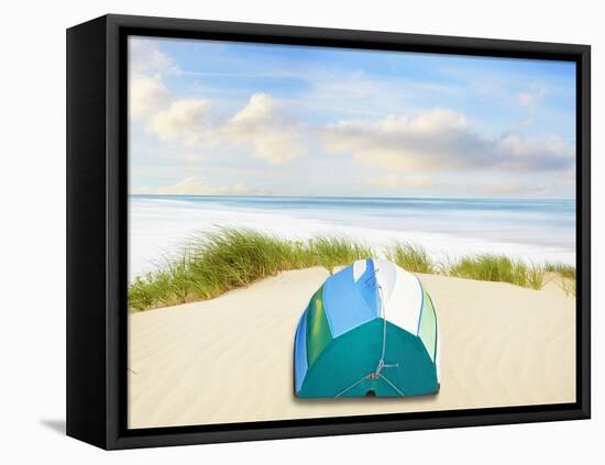 Beachscape Photo III-James McLoughlin-Framed Premier Image Canvas