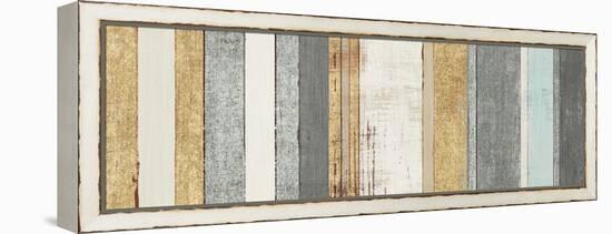 Beachscape VIII Gold Neutral-Michael Mullan-Framed Stretched Canvas