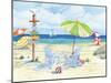 Beachside Chairs-Paul Brent-Mounted Art Print