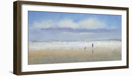 Beachside Stroll-Michael J^ Sanders-Framed Giclee Print