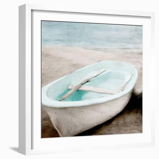 Beachside-Kimberly Allen-Framed Art Print