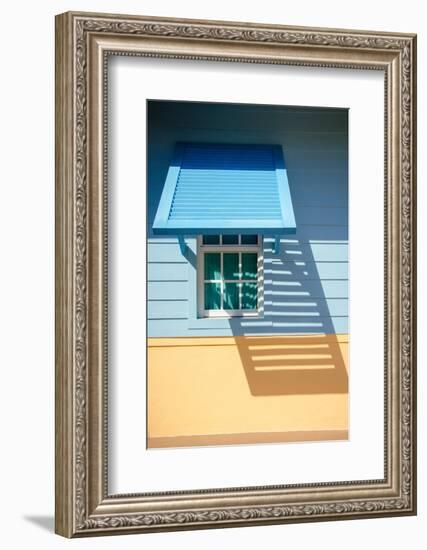 Beachtown Blues I-Laura DeNardo-Framed Photographic Print