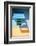 Beachtown Blues I-Laura DeNardo-Framed Photographic Print