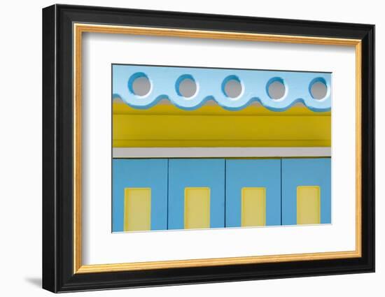 Beachtown Blues VII-Laura DeNardo-Framed Photographic Print