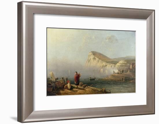 Beachy Head, 1850-John Wilson Carmichael-Framed Giclee Print