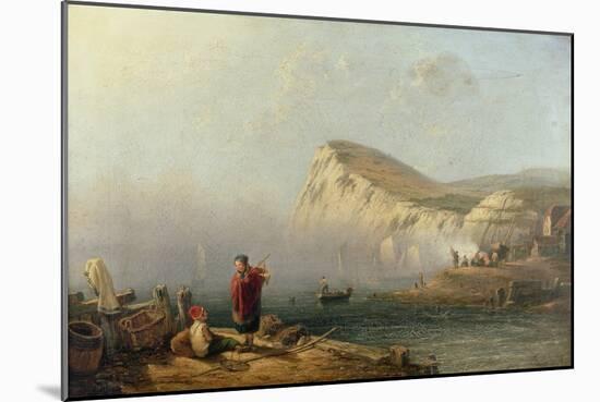 Beachy Head, 1850-John Wilson Carmichael-Mounted Giclee Print