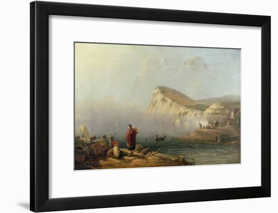 Beachy Head, 1850-John Wilson Carmichael-Framed Giclee Print