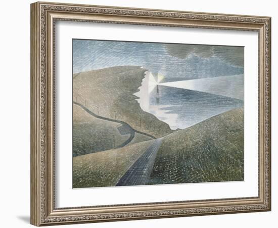 Beachy Head, 1939-Eric Ravilious-Framed Giclee Print