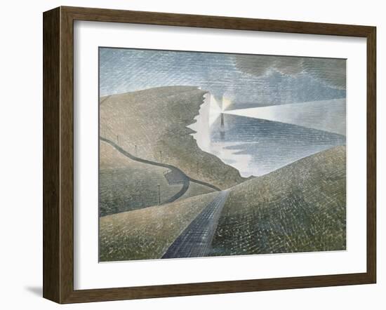 Beachy Head, 1939-Eric Ravilious-Framed Giclee Print