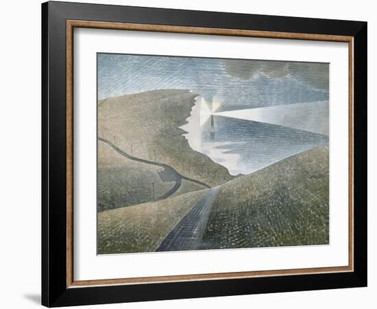 Beachy Head, 1939-Eric Ravilious-Framed Giclee Print