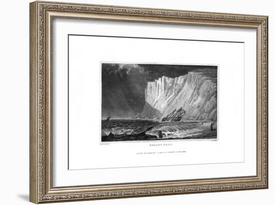 Beachy Head, East Sussex, 1829-J Rogers-Framed Giclee Print