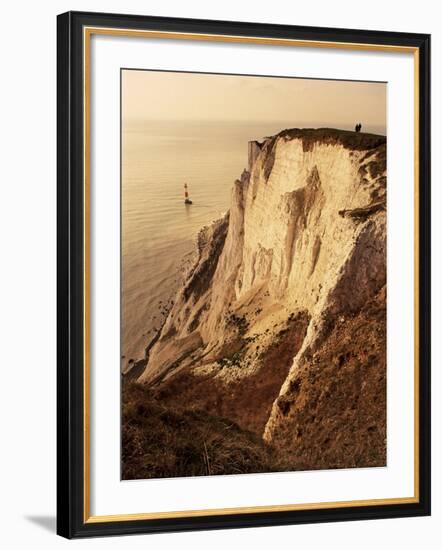 Beachy Head, East Sussex, England, United Kingdom-Lee Frost-Framed Photographic Print