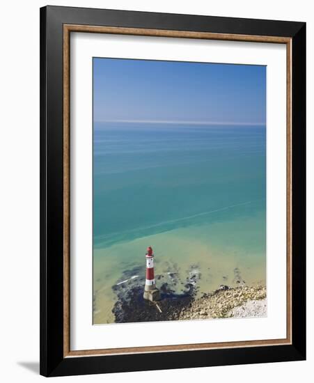 Beachy Head Lighthouse, East Sussex, English Channel, England, United Kingdom, Europe-Neale Clarke-Framed Photographic Print