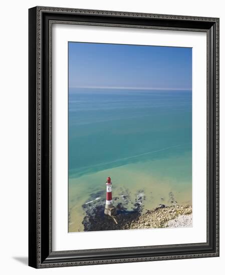 Beachy Head Lighthouse, East Sussex, English Channel, England, United Kingdom, Europe-Neale Clarke-Framed Photographic Print