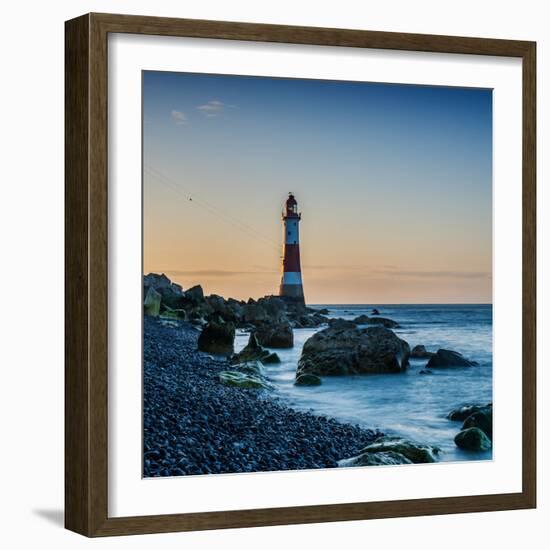 Beachy Head Lighthouse, East Sussex-Green Planet Photography-Framed Photographic Print