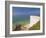 Beachy Head Lighthouse, White Chalk Cliffs and English Channel, East Sussex, England, Uk-Neale Clarke-Framed Photographic Print