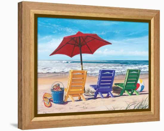 Beachy Keen-Scott Westmoreland-Framed Stretched Canvas