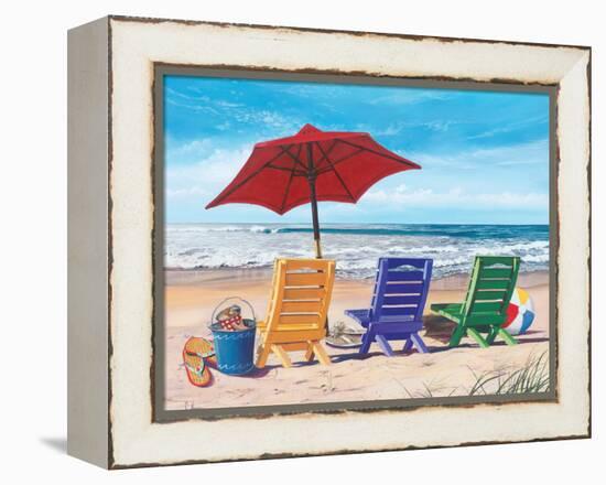 Beachy Keen-Scott Westmoreland-Framed Stretched Canvas