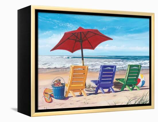 Beachy Keen-Scott Westmoreland-Framed Stretched Canvas