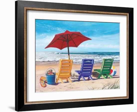 Beachy Keen-Scott Westmoreland-Framed Art Print