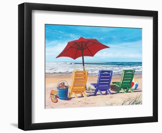 Beachy Keen-Scott Westmoreland-Framed Art Print