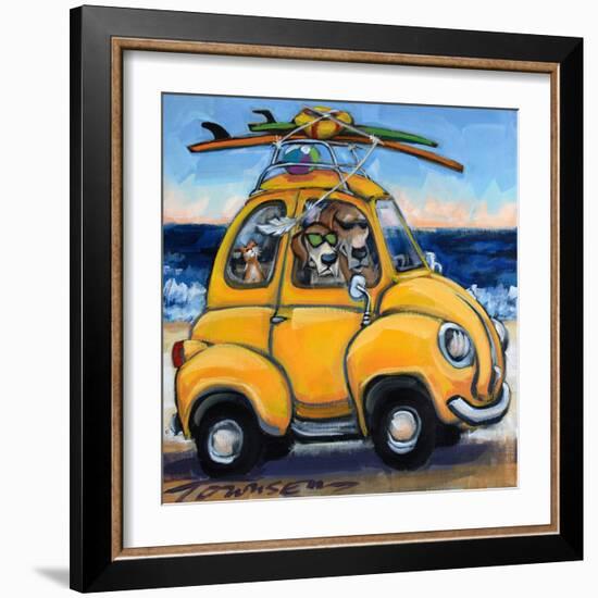 Beachy Keen-CR Townsend-Framed Art Print