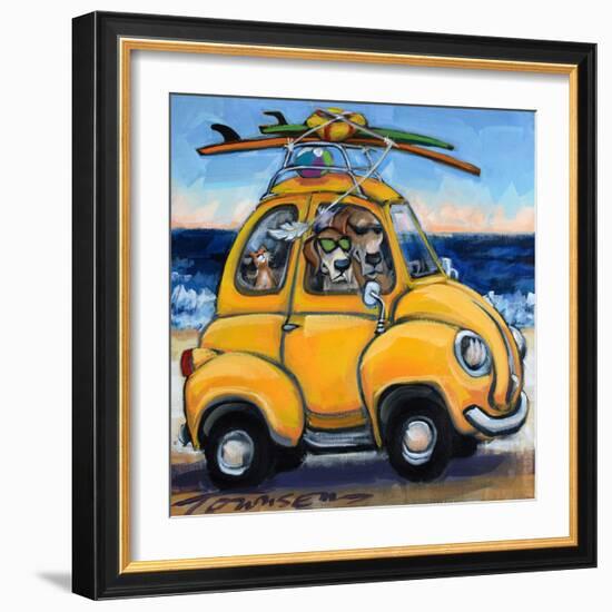 Beachy Keen-CR Townsend-Framed Art Print