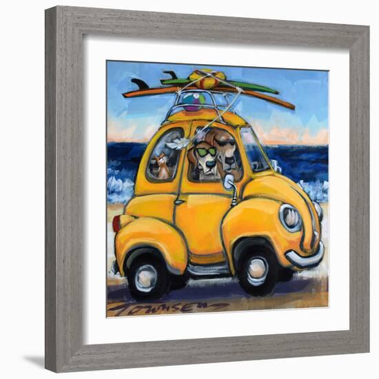 Beachy Keen-CR Townsend-Framed Premium Giclee Print