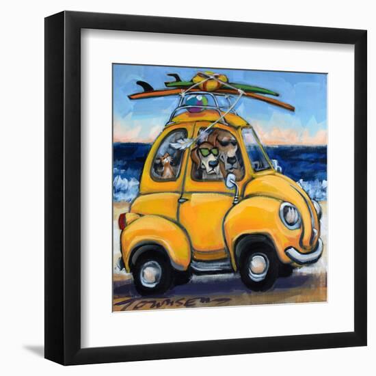 Beachy Keen-CR Townsend-Framed Art Print