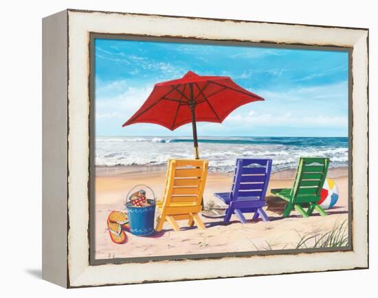 Beachy Keen-Scott Westmoreland-Framed Stretched Canvas