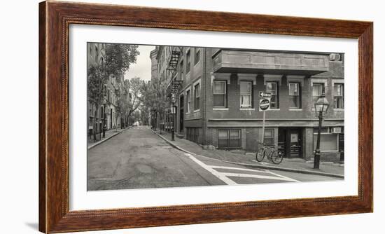 Beacon Hill, Boston, Massachusetts, USA-Panoramic Images-Framed Photographic Print