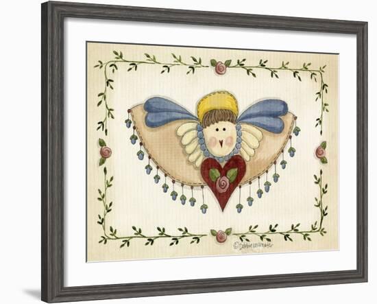 Beaded Angel-Debbie McMaster-Framed Giclee Print