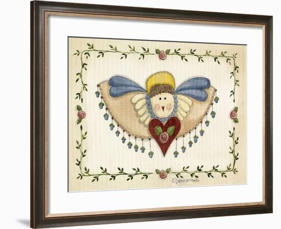 Beaded Angel-Debbie McMaster-Framed Giclee Print