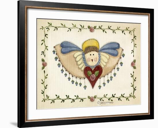 Beaded Angel-Debbie McMaster-Framed Giclee Print