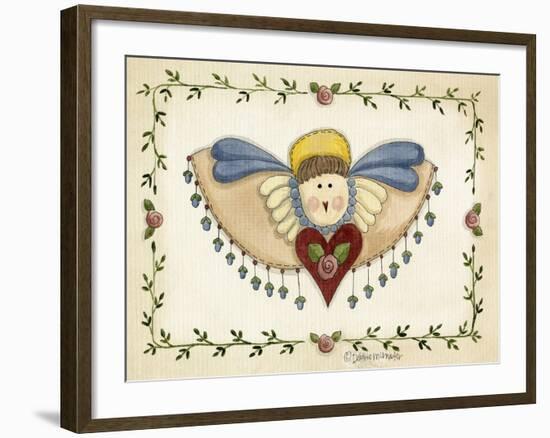 Beaded Angel-Debbie McMaster-Framed Giclee Print