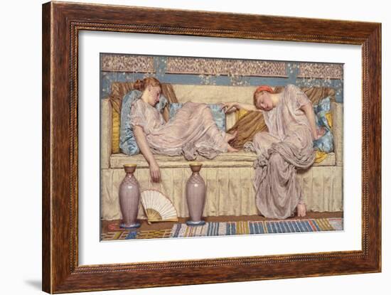 Beads, 1880-Albert Joseph Moore-Framed Giclee Print