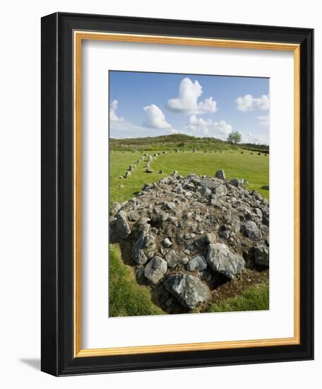 Beaghmore Stone Circles-Kevin Schafer-Framed Premium Photographic Print