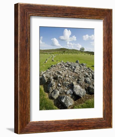 Beaghmore Stone Circles-Kevin Schafer-Framed Photographic Print