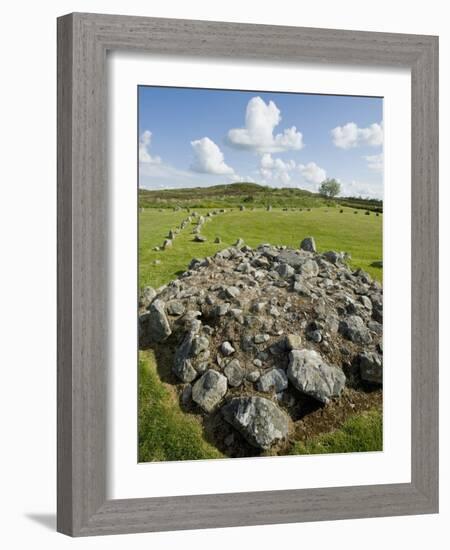 Beaghmore Stone Circles-Kevin Schafer-Framed Photographic Print