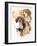 Beagle and Ghost Image-Barbara Keith-Framed Giclee Print