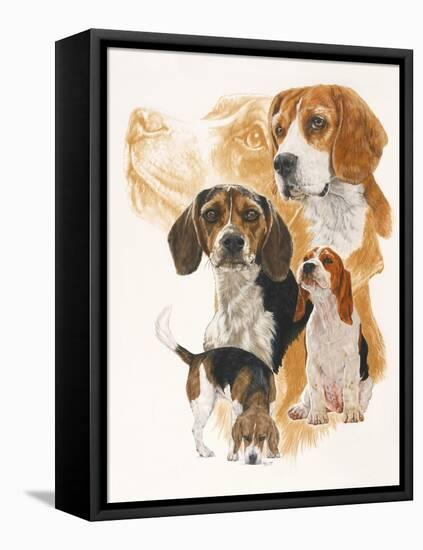 Beagle and Ghost Image-Barbara Keith-Framed Premier Image Canvas