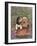 Beagle and Golden Retriever-Judy Mastrangelo-Framed Giclee Print