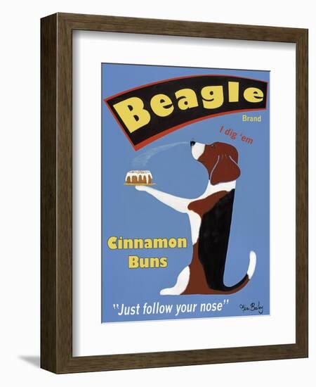 Beagle Buns-Ken Bailey-Framed Giclee Print