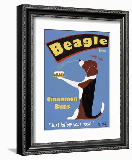 Beagle Buns-Ken Bailey-Framed Giclee Print