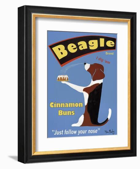 Beagle Buns-Ken Bailey-Framed Giclee Print